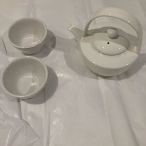 Asian minimalist tea set
